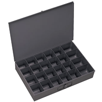 US Bolt Kits 24 Compartment Small Storage Box