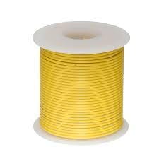 US Bolt Kits 1 16 GA GPT WIRE, YELLOW-35' SPOOL