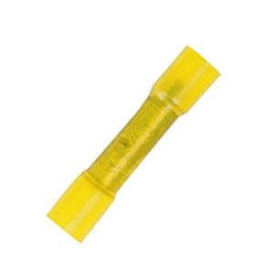 US Bolt Kits 12-10 GA Yellow Shrink Butt Connector