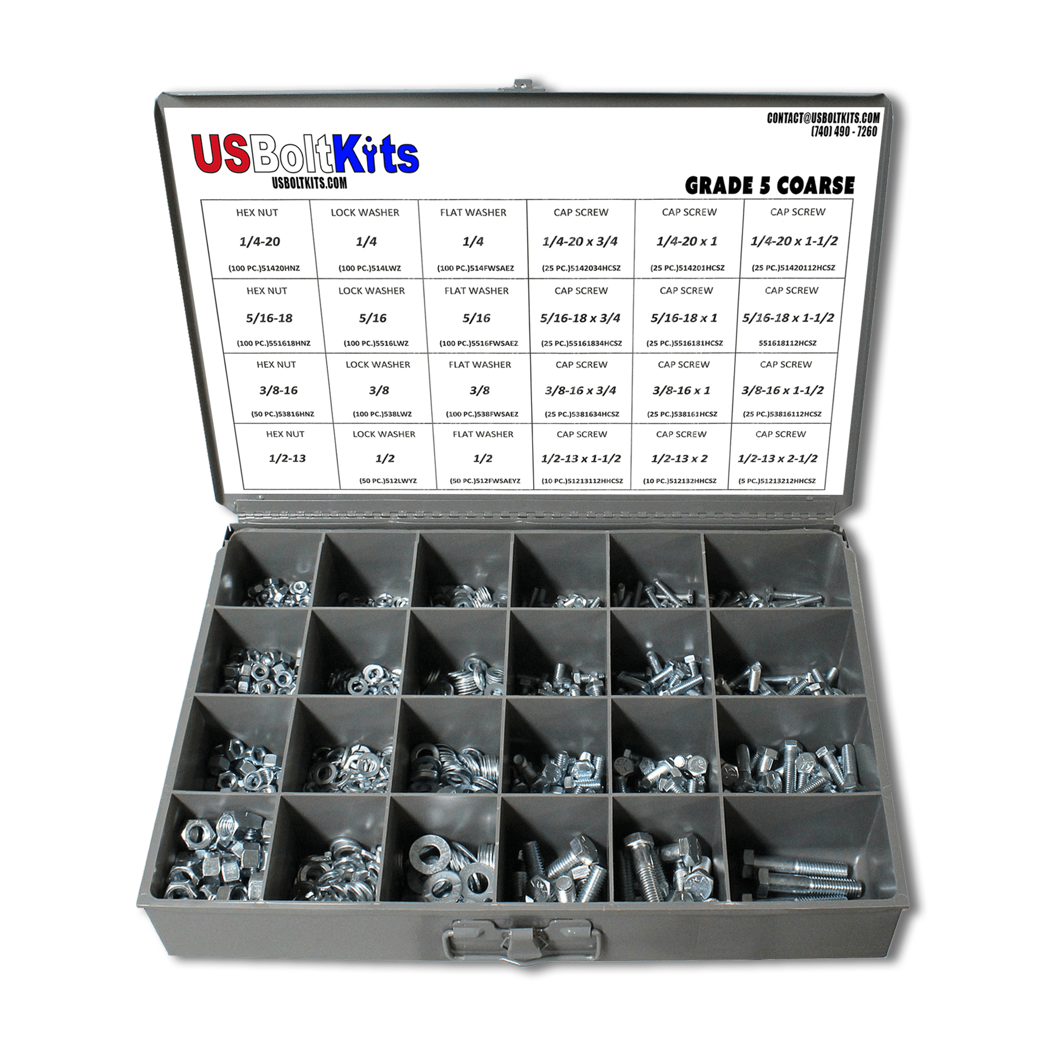 Hardware Drawer Kit Assortments – US Bolt Kits