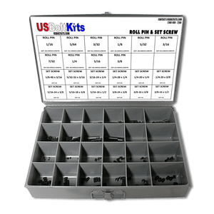 US Bolt Kits Roll Pin and Set Screw Assortment